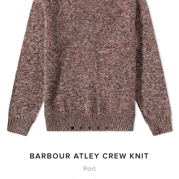 Men’s Brown Barbour Wool Sweater - Picture 4 of 7